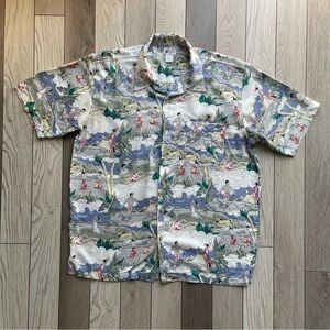 Vintage 90’s CHEROKEE Hawaiian Print Shirt